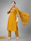 1113 Aradhna Cotton Blend Embroidery Kurti Bottom With Dupatta Wholesale Market 
